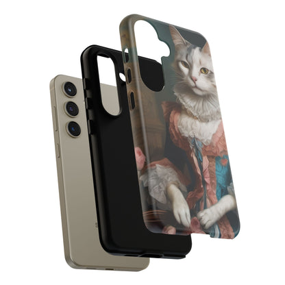 Rococo Cat Tough Phone Cases (A Queen 3)