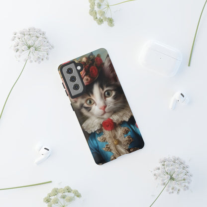 Rococo Cat Tough Phone Cases (A Kitten)