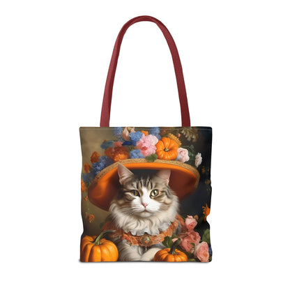 Halloween Rococo Cat Tote