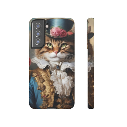 Rococo Cat Tough Phone Cases (A Gentleman)