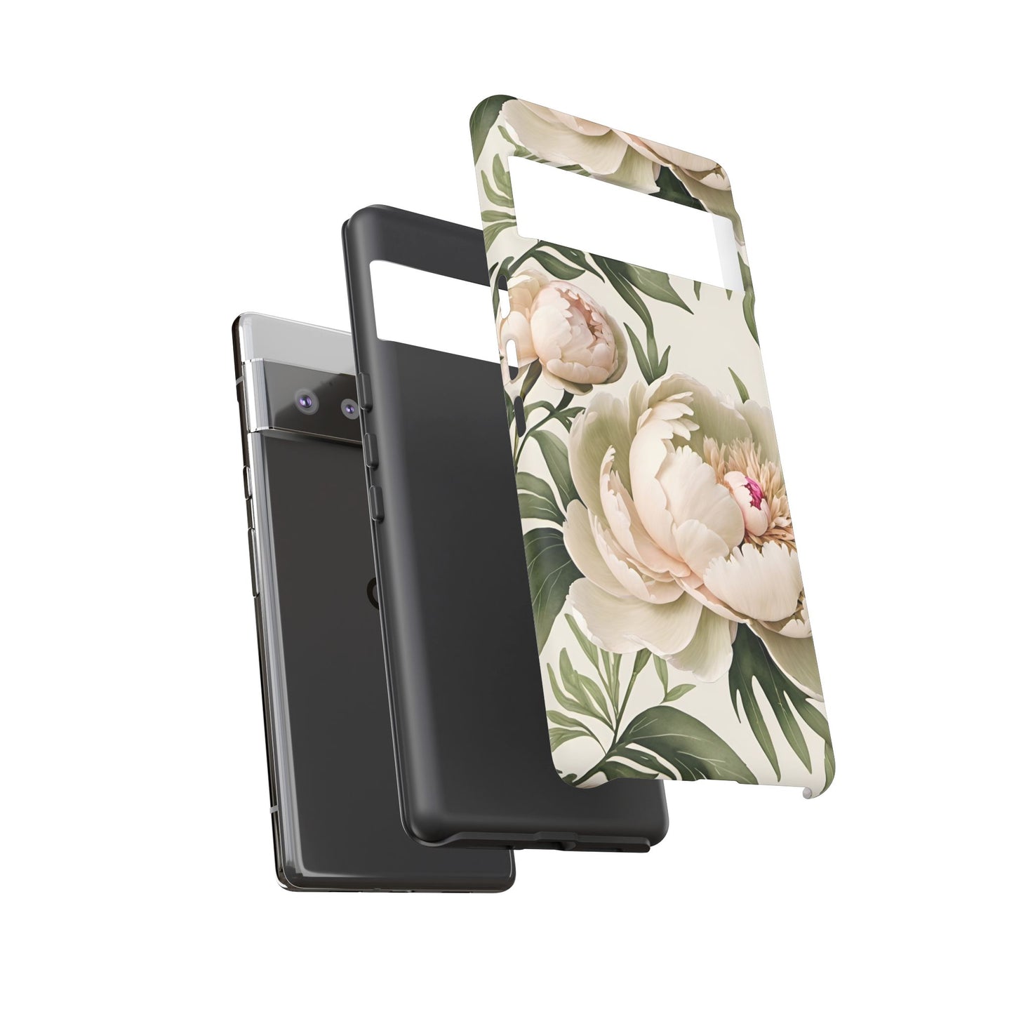 Watercolor Large Peonies Tough Cases