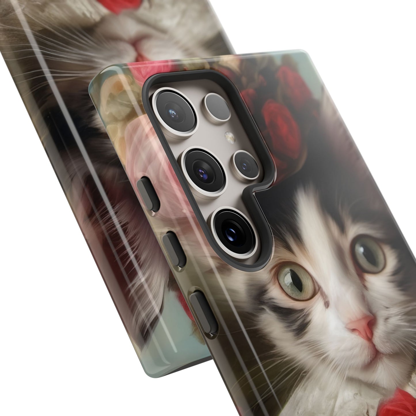 Rococo Cat Tough Phone Cases (A Kitten)