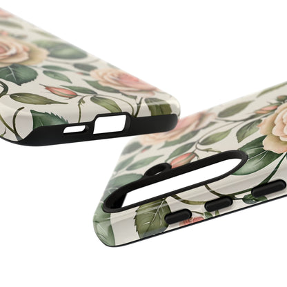 Watercolor Large Roses Tough Cases 2