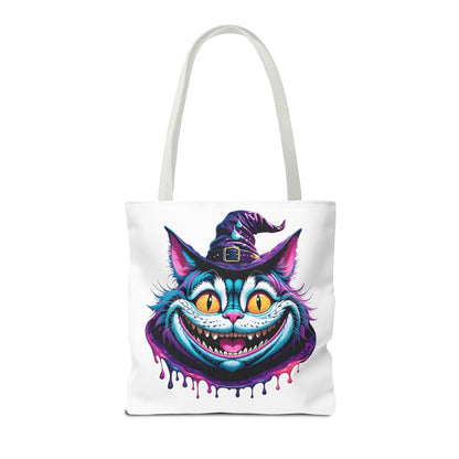 Halloween Cheshire Cat Tote Bag