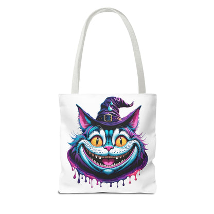 Halloween Cheshire Cat Tote Bag