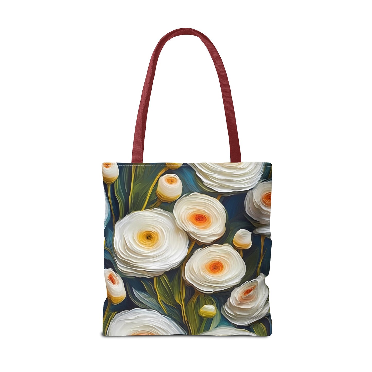 Vincent Van Gogh inspired White Ranunculus Tote Bag