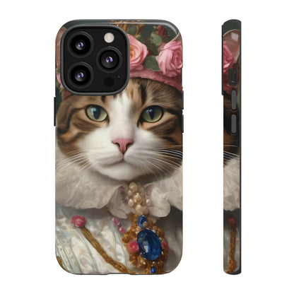 Rococo Cat Tough Phone Cases (A Queen)