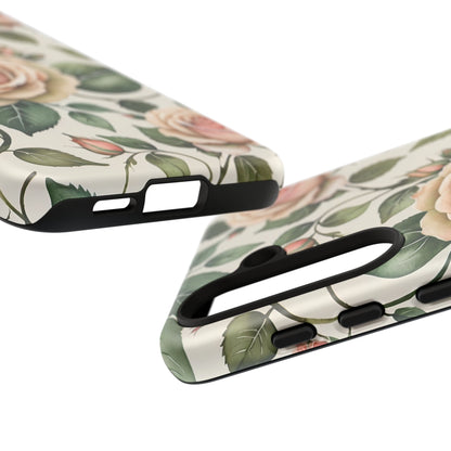 Watercolor Large Roses Tough Cases 2