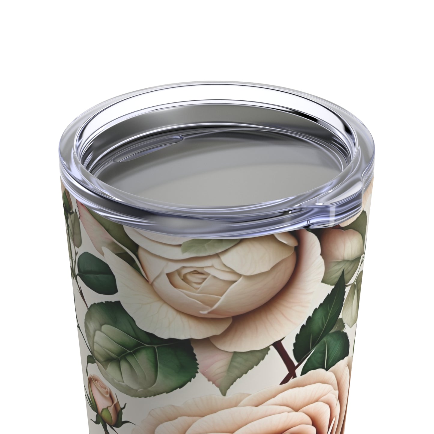 Watercolor Pink Roses Tumbler 20oz