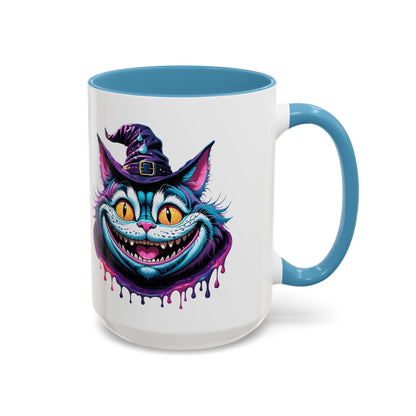 Halloween Cheshire Cat Coffee Mug (11, 15oz)