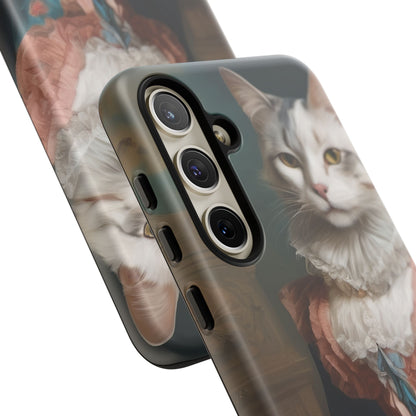 Rococo Cat Tough Phone Cases (A Queen 3)
