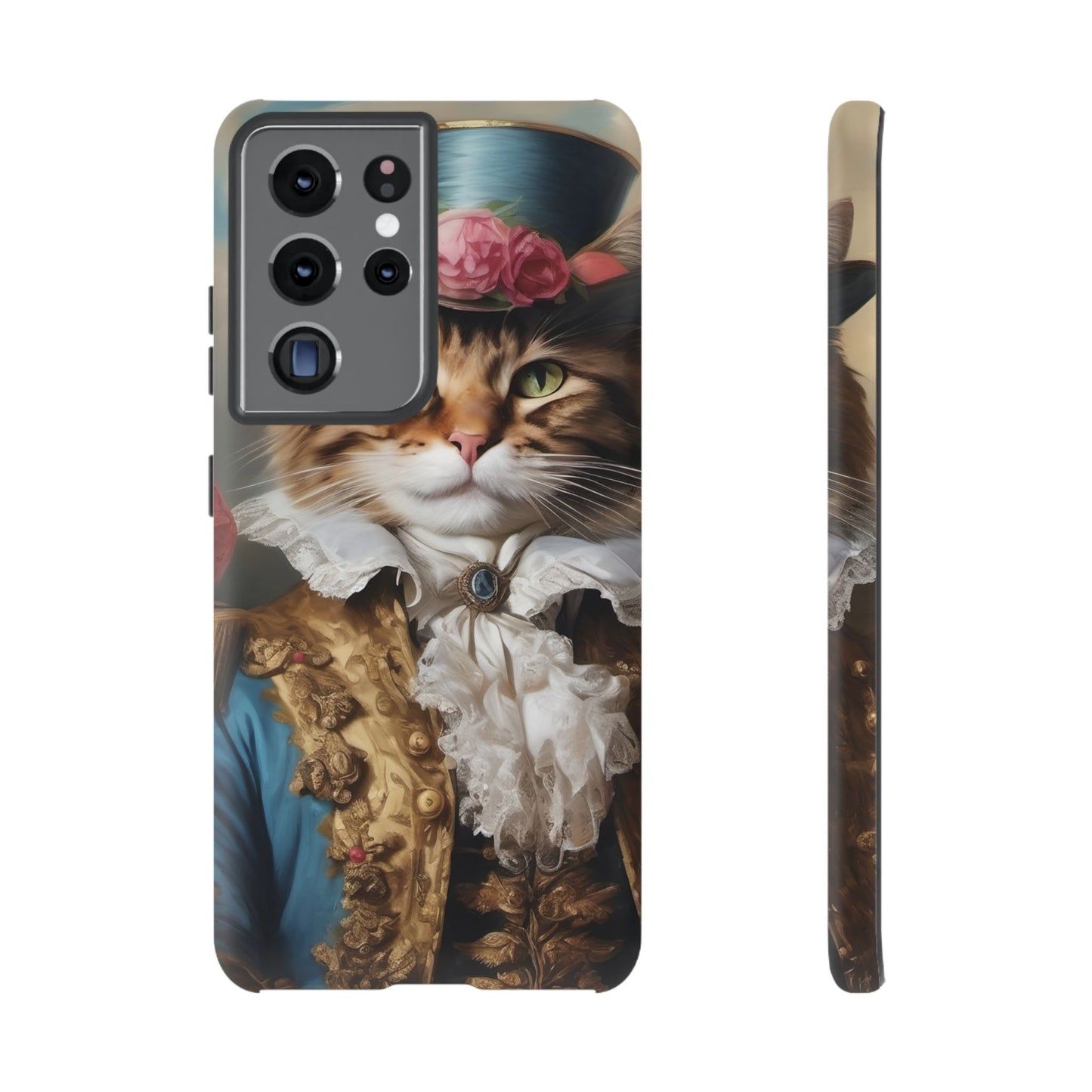 Rococo Cat Tough Phone Cases (A Gentleman)