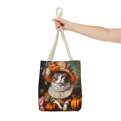 Halloween Rococo Cat Tote