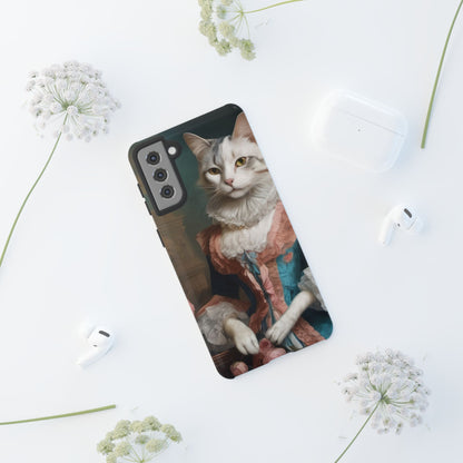 Rococo Cat Tough Phone Cases (A Queen 3)
