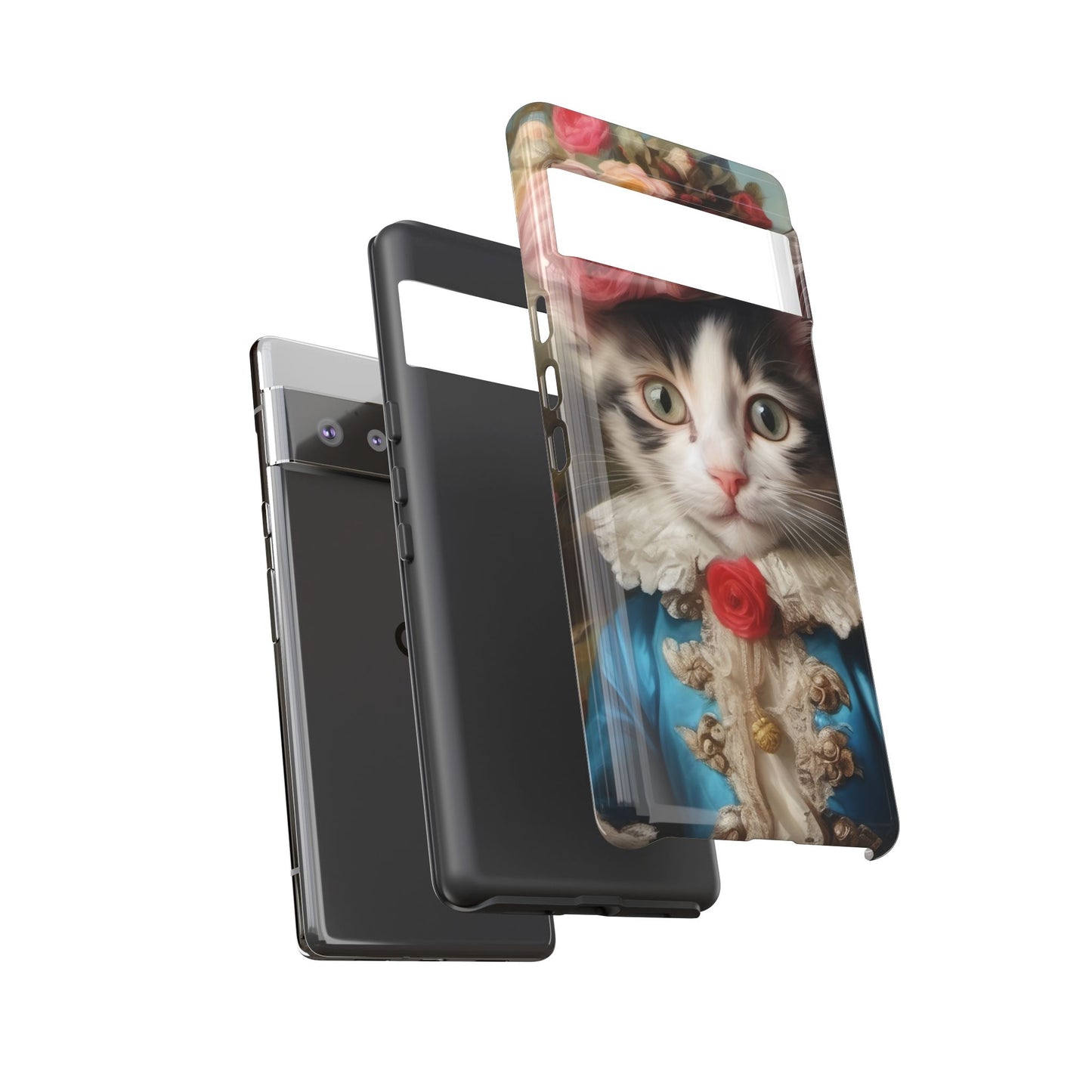 Rococo Cat Tough Phone Cases (A Kitten)