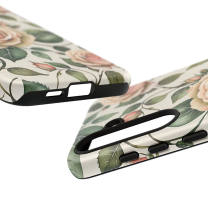 Watercolor Large Roses Tough Cases 2
