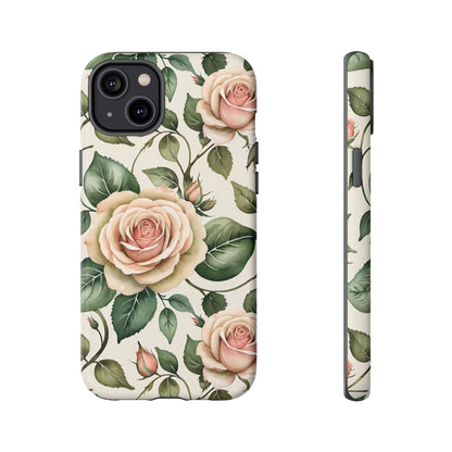 Watercolor Large Roses Tough Cases 2
