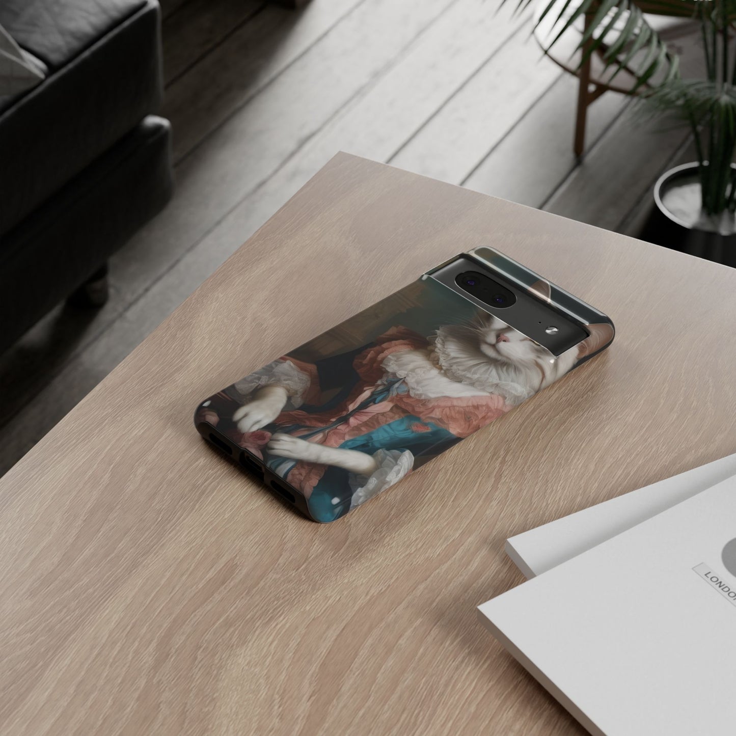 Rococo Cat Tough Phone Cases (A Queen 3)