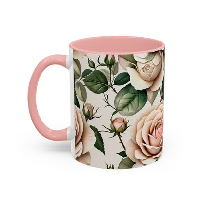 Watercolor Pink Roses Coffee Mug Coffee Mug 11oz (0.33 l)