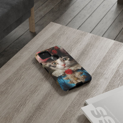 Rococo Cat Tough Phone Cases (A Kitten)