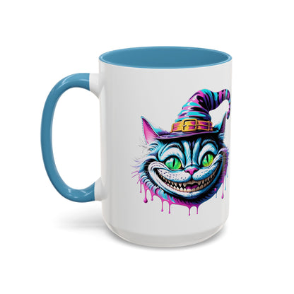 Halloween Cheshire Cat Coffee Mug (11, 15oz)