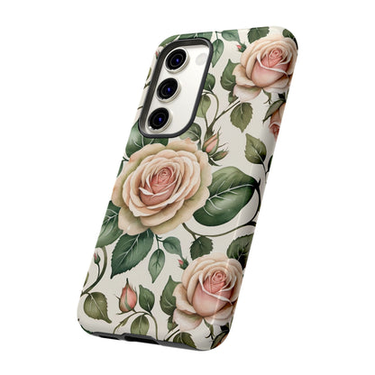 Watercolor Large Roses Tough Cases 2