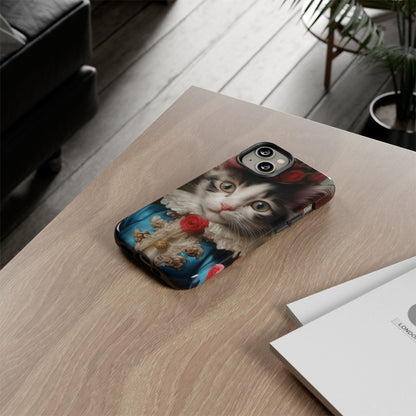 Rococo Cat Tough Phone Cases (A Kitten)