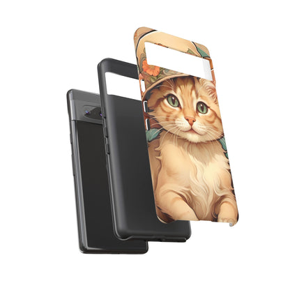 Alphonse Mucha Tough Phone Cases (A kitten)