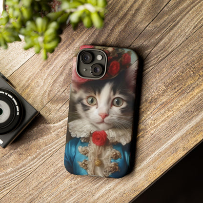 Rococo Cat Tough Phone Cases (A Kitten)