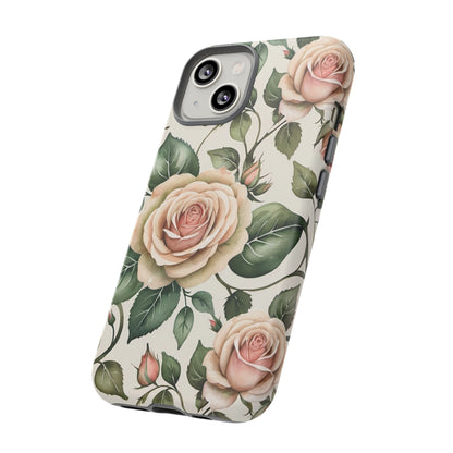 Watercolor Large Roses Tough Cases 2