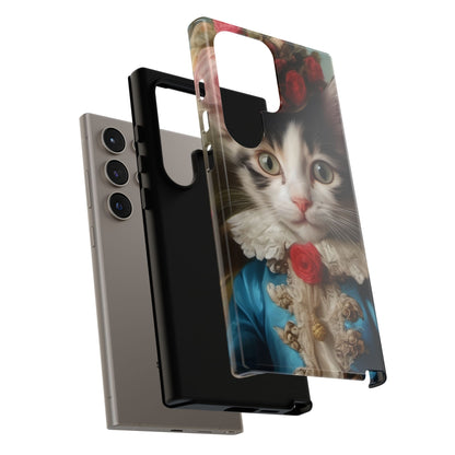 Rococo Cat Tough Phone Cases (A Kitten)