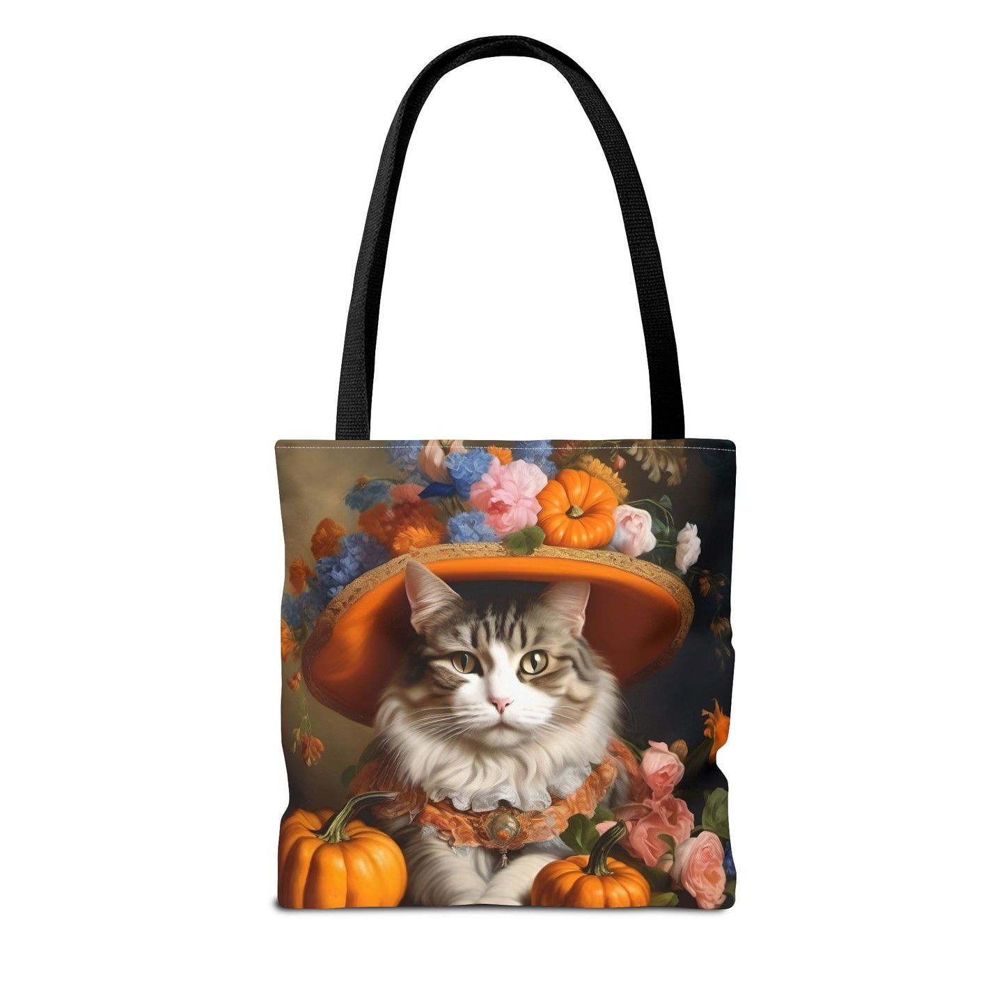 Halloween Rococo Cat Tote