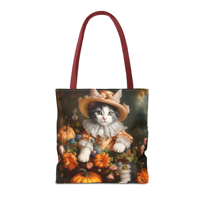 Halloween Rococo Kitten Tote