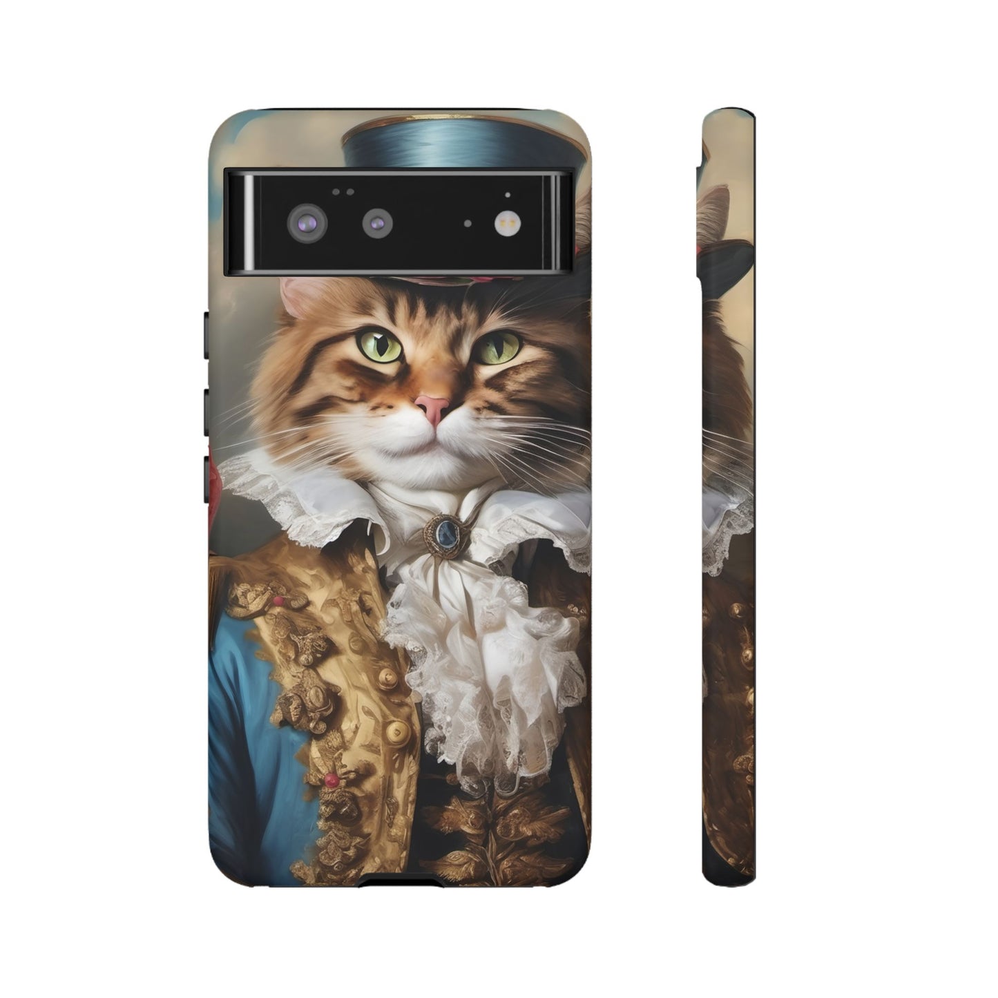 Rococo Cat Tough Phone Cases (A Gentleman)