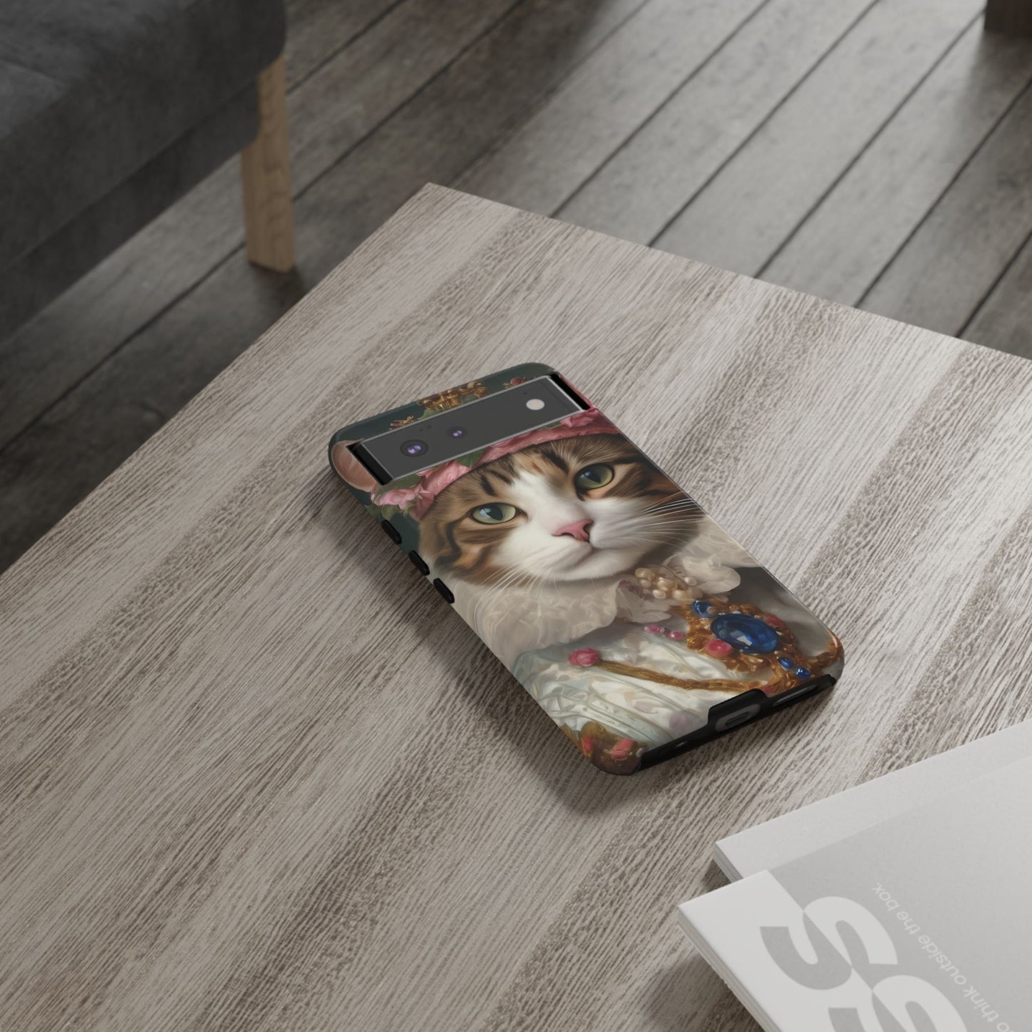 Rococo Cat Tough Phone Cases (A Queen)