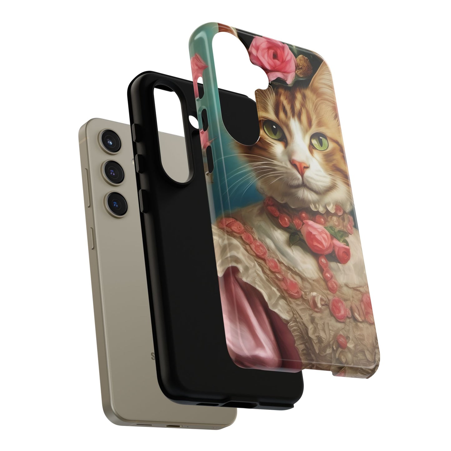 Rococo Cat Tough Phone Cases (A Queen 2)