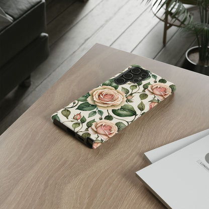 Watercolor Large Roses Tough Cases 2
