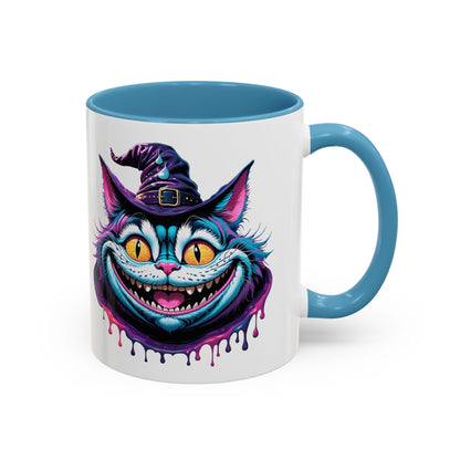 Halloween Cheshire Cat Coffee Mug (11, 15oz)