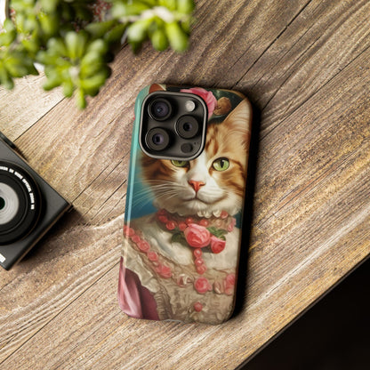Rococo Cat Tough Phone Cases (A Queen 2)