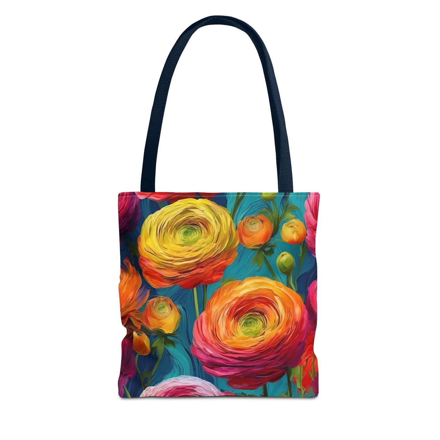 Vincent Van Gogh inspired Colorful Anemones Tote Bag 2