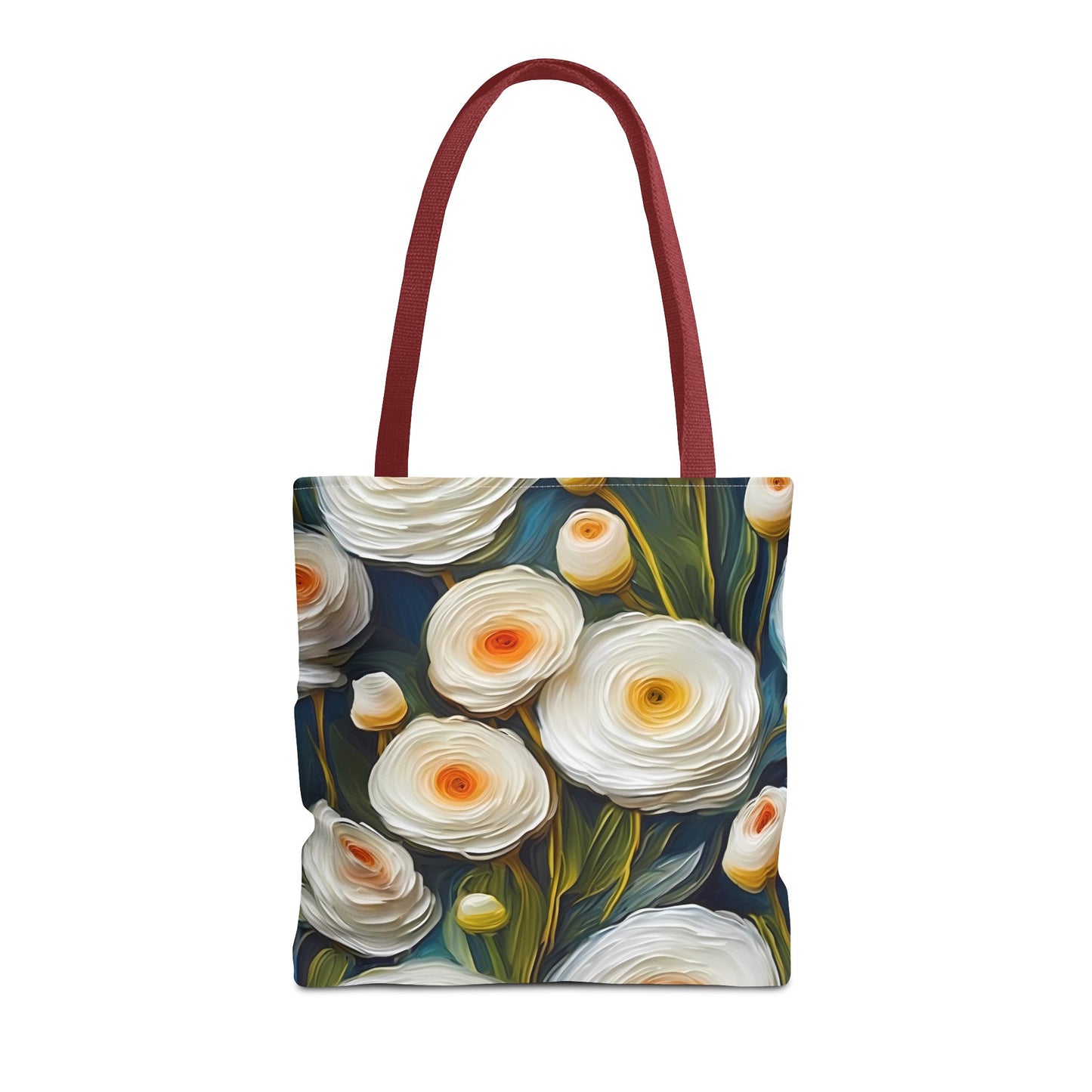 Vincent Van Gogh inspired White Ranunculus Tote Bag