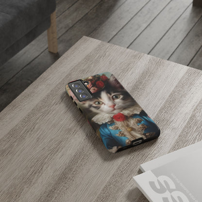 Rococo Cat Tough Phone Cases (A Kitten)