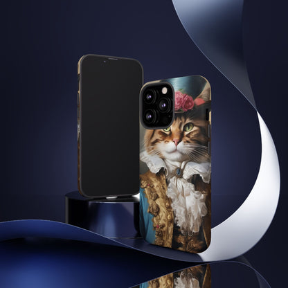 Rococo Cat Tough Phone Cases (A Gentleman)