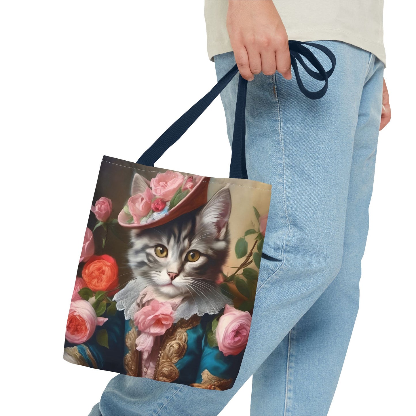 Rococo Cat Tote (A Kitten)