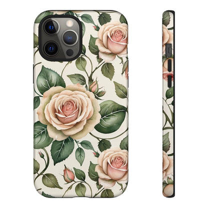 Watercolor Large Roses Tough Cases 2
