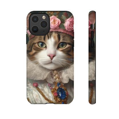 Rococo Cat Tough Phone Cases (A Queen)