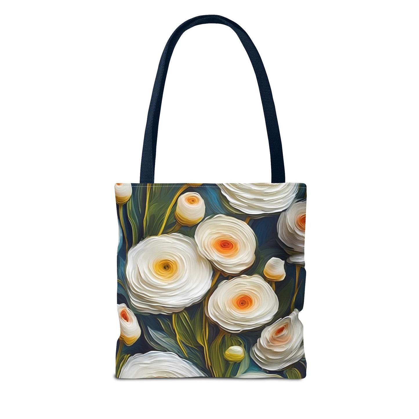 Vincent Van Gogh inspired White Ranunculus Tote Bag