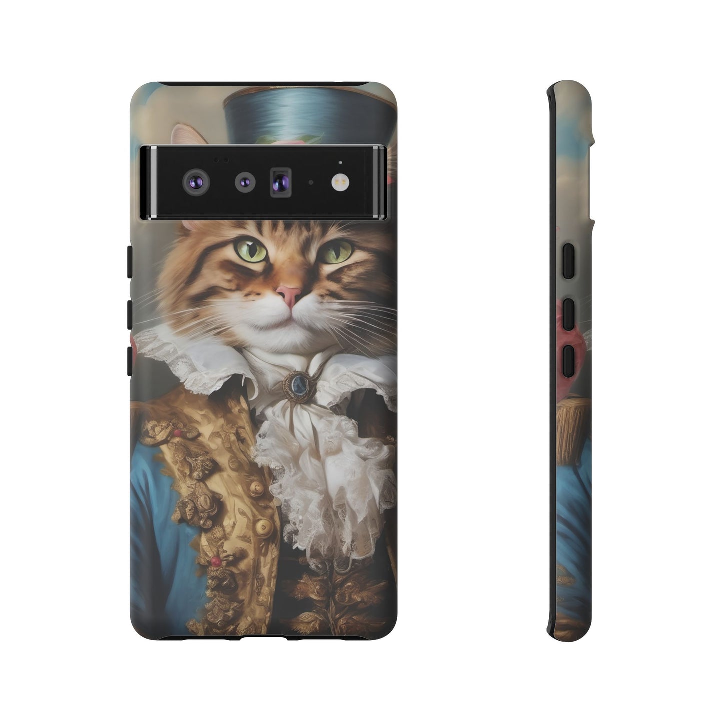 Rococo Cat Tough Phone Cases (A Gentleman)