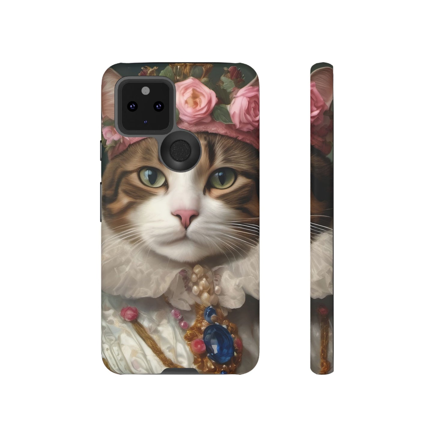 Rococo Cat Tough Phone Cases (A Queen)