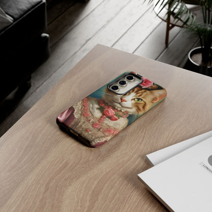 Rococo Cat Tough Phone Cases (A Queen 2)